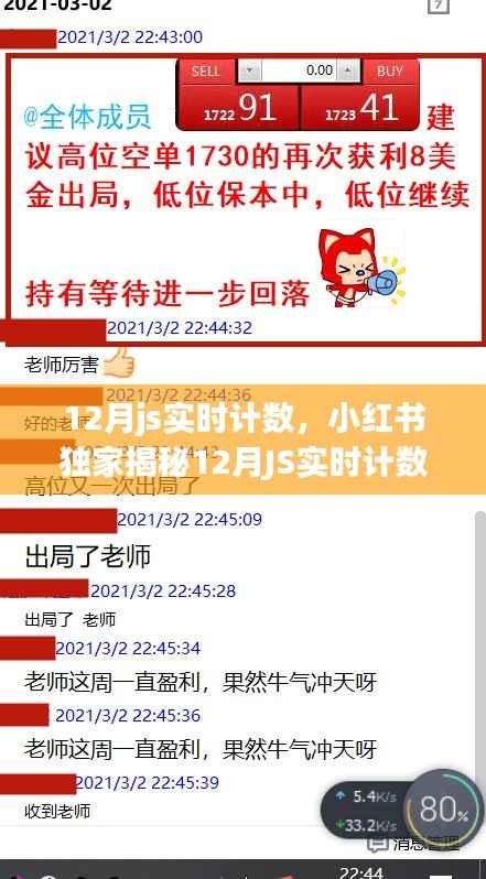 小红书独家揭秘，12月JS实时计数魔法，掌握数字世界的即时动态！